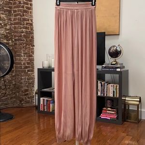 Zara Pink Harem Pants